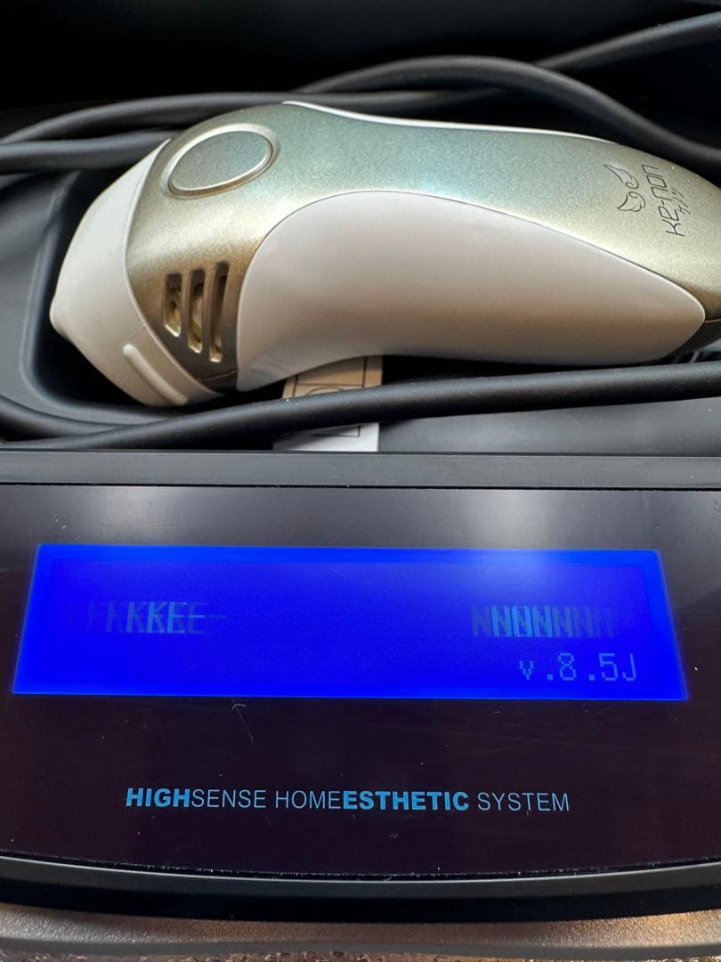 【ほぼ未使用級】 ケノン 8.5J 眉毛脱毛器付き / フルセット /美品