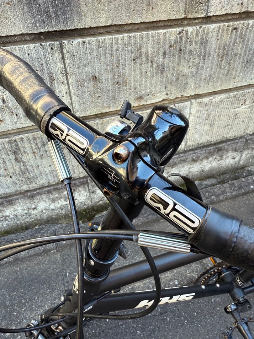 KHS P20 ブラック 20インチ折りたたみ自転車 ブルホーン - メルカリ