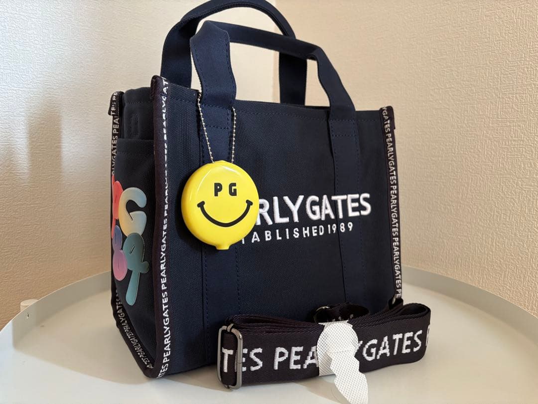 PEARLY GATES ゴルフバッグ ネイビー - メルカリ