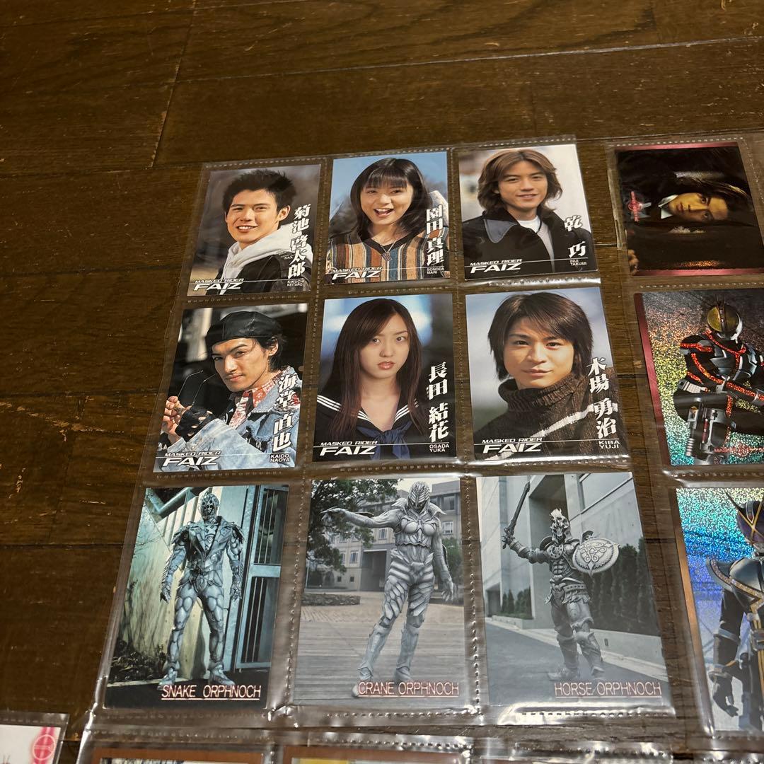 た*に様 仮面ライダー555 アマダカード 114枚セット - メルカリ
