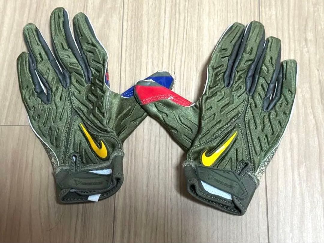 Nike アメリカンフットボールグローブ L メリーランド NCAA ナイキ アメフトグローブ｜アメフト用品専門店 QB CLUB オンラインストア