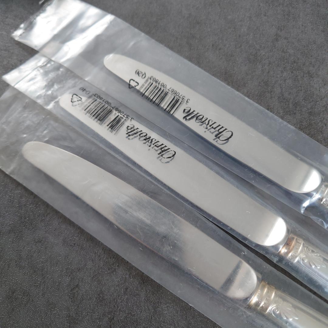 希少 クリストフル マルメゾン スタンダードナイフ 未開封 3点 - メルカリ