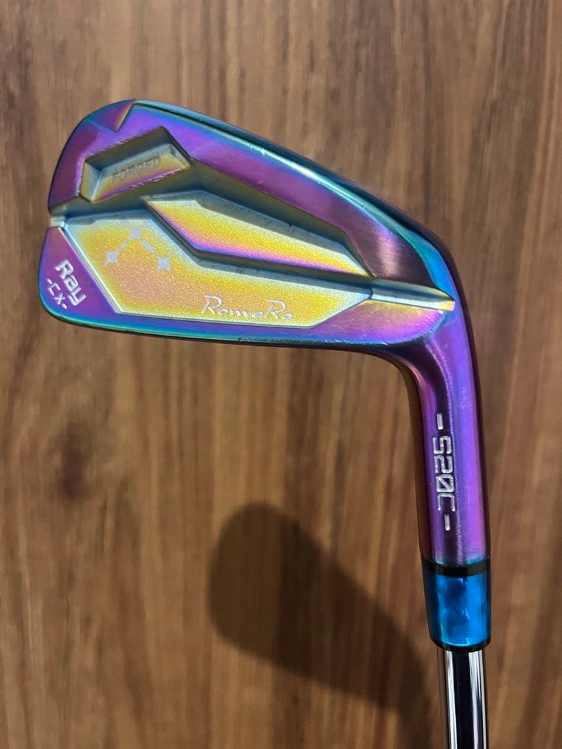 ROMARO ロマロ　Ray CX S20C アイアンセット 5-P 美品 RomaRo Ray CX S20C アイアン アベンジャーズモデル(5本セット) KBS