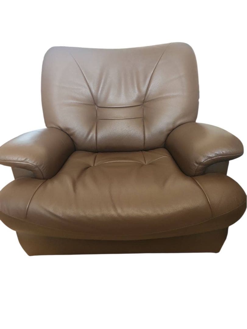 karimoku カリモク 本革 1人掛けソファチターノ Chitano 日本製 - メルカリ