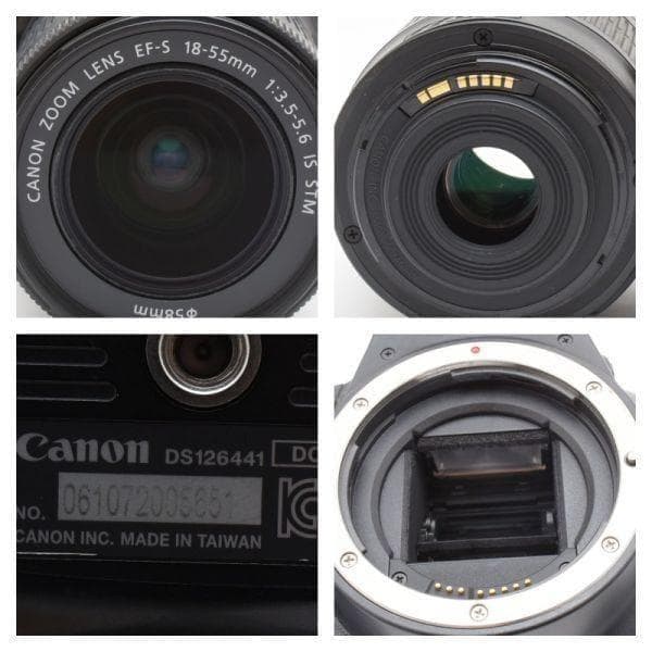 キャノン Canon EOS Kiss X7 レンズキット SDカード付き - メルカリ