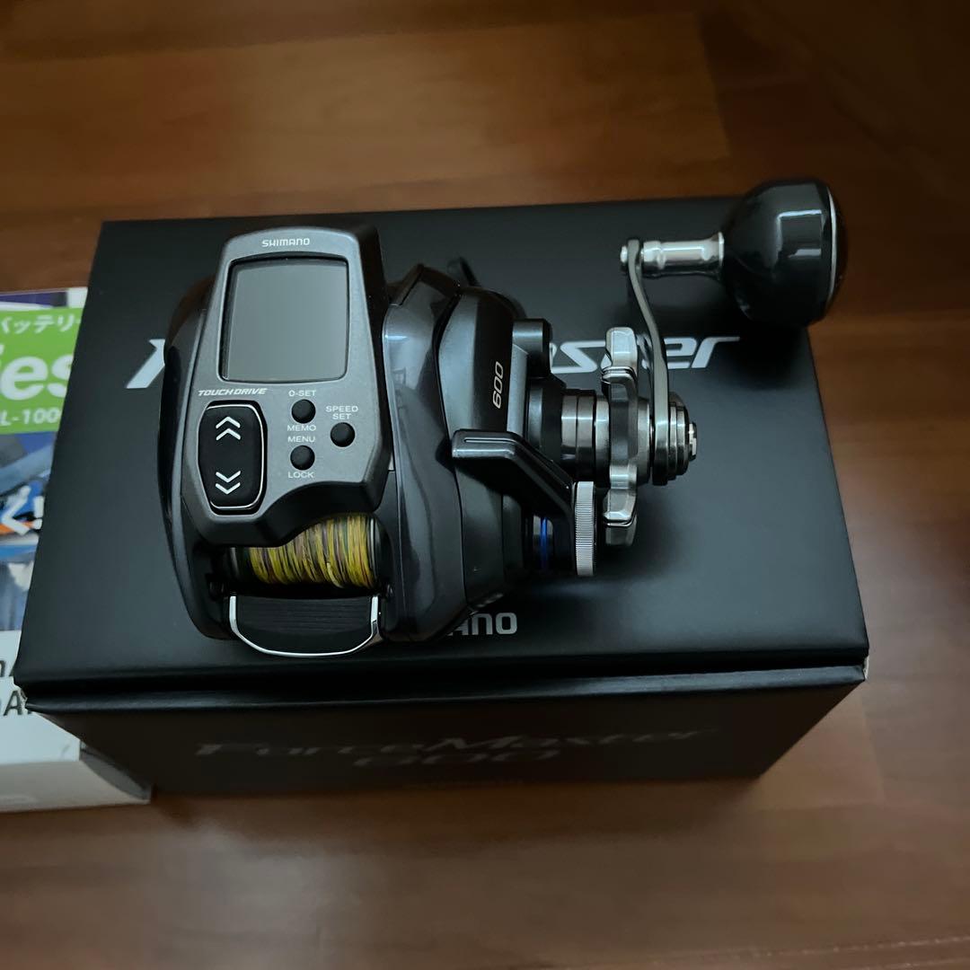 シマノフォースマスター 600 バッテリー付属 シマノ フォースマスター 600 右ハンドル 23年モデル 電動リール