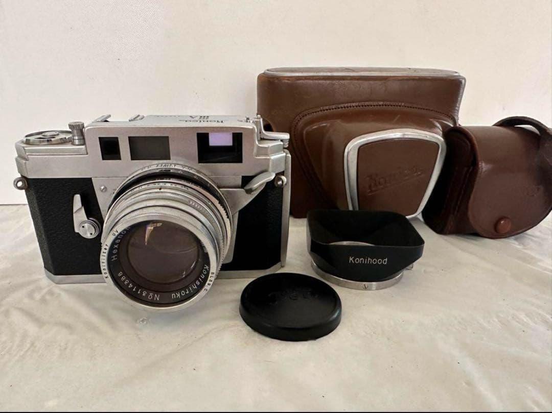 KonikaIIIA Hexanon 50mm F1.8 ケース付 管理Nor2 Konica 50mm f1.7 Hexanon AR - Lens – Kamerastore