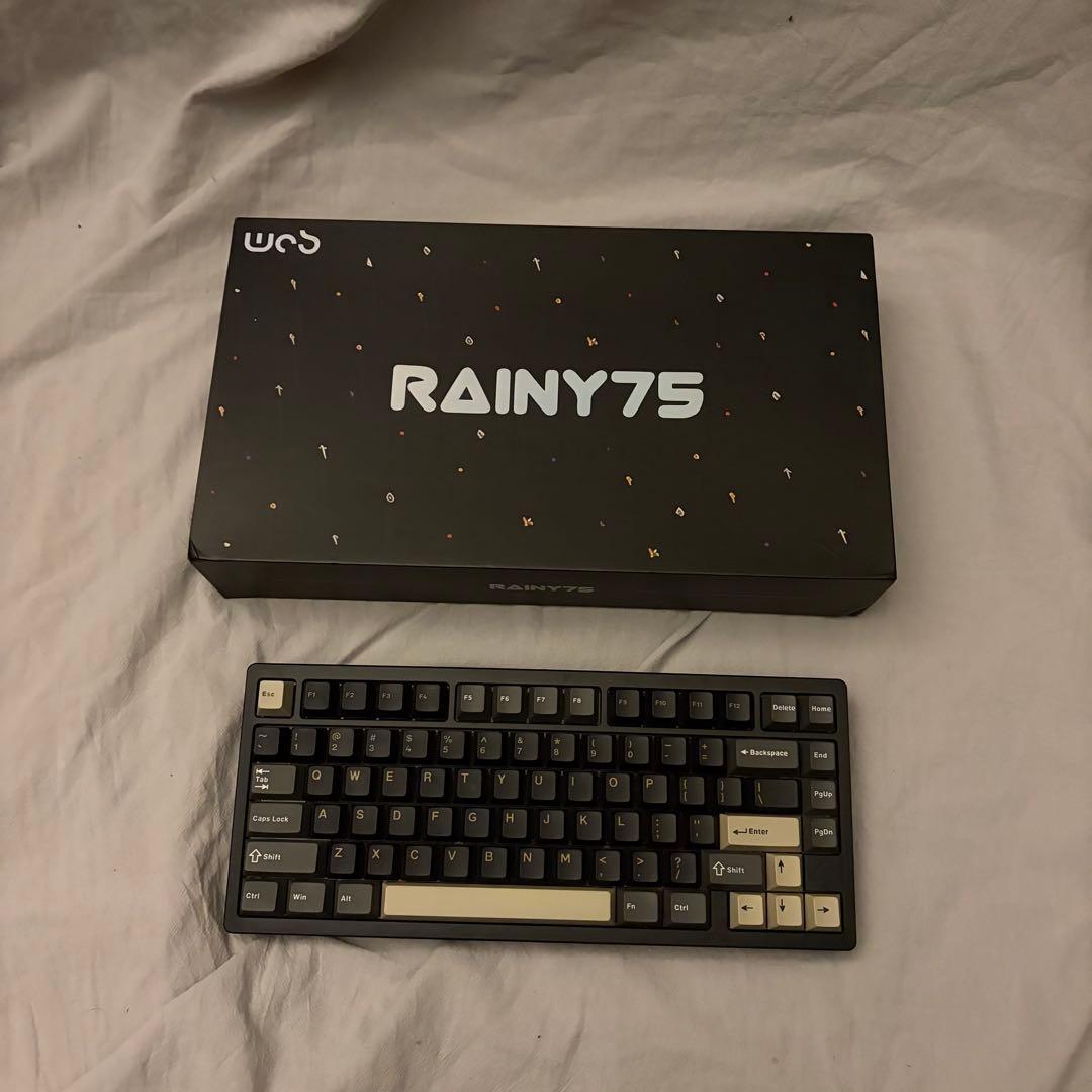 WOBKEY Rainy 75 Pro ブラック RGB - メルカリ