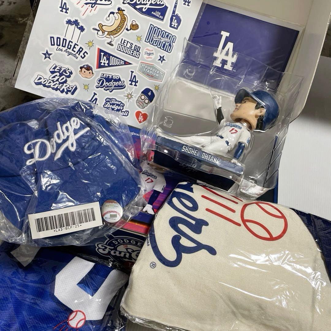 新品フルセット【大谷翔平ボブルヘッド有】ドジャースファンクラブ