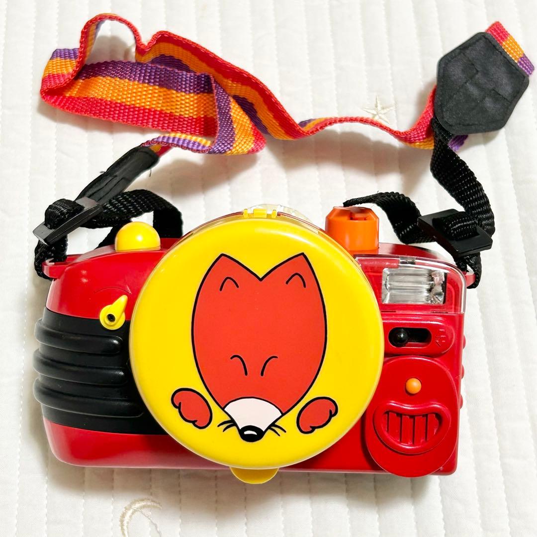 【希少】　どん兵衛　赤いきつね　しゃべるんですカメラ　景品 レア 希少 レトロ 赤いきつね どん兵衛 おもちゃ バンダイ 1987年