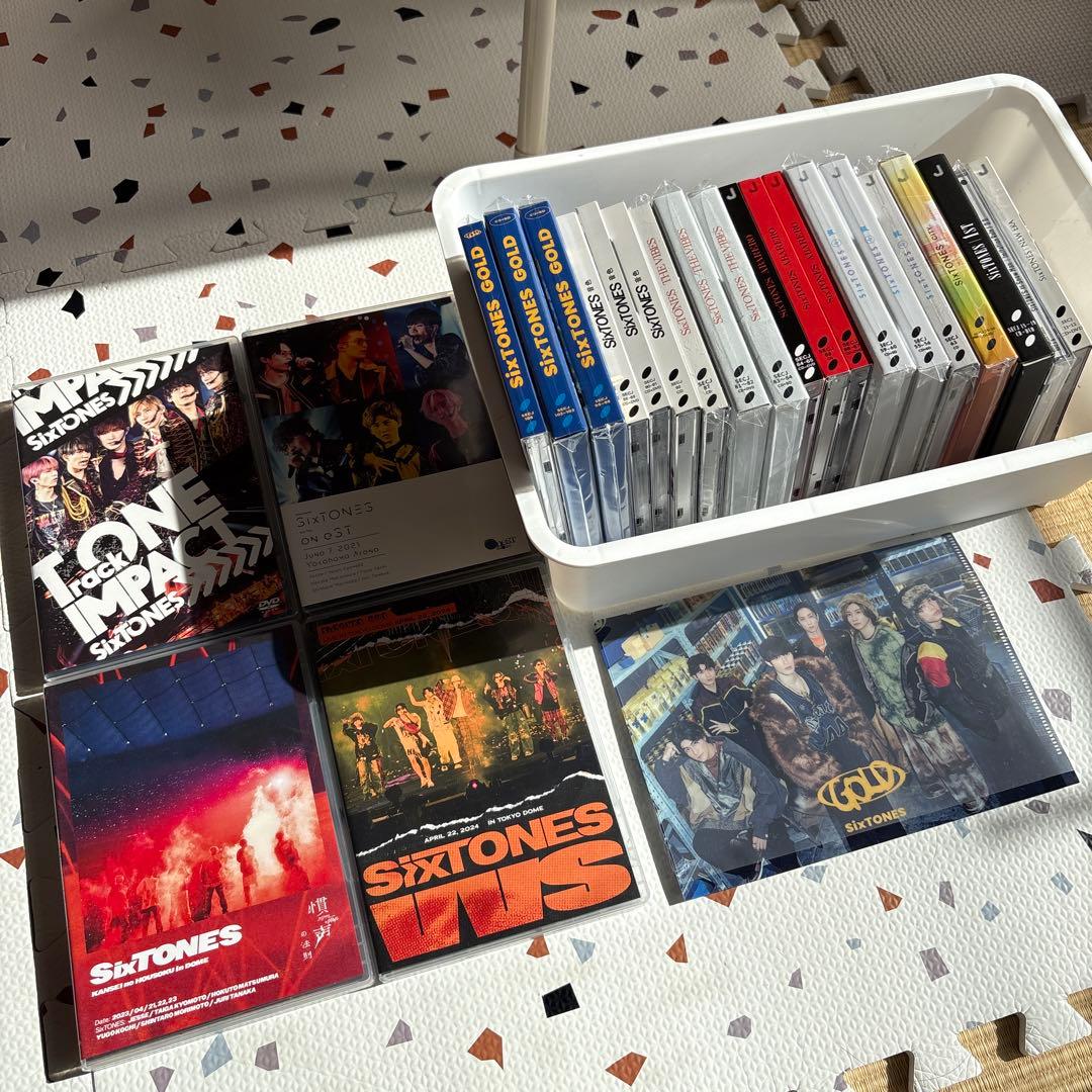 SixTONES CD19枚 ライブDVD4枚 まとめ売り SixTONES DVD まとめ売り - メルカリ