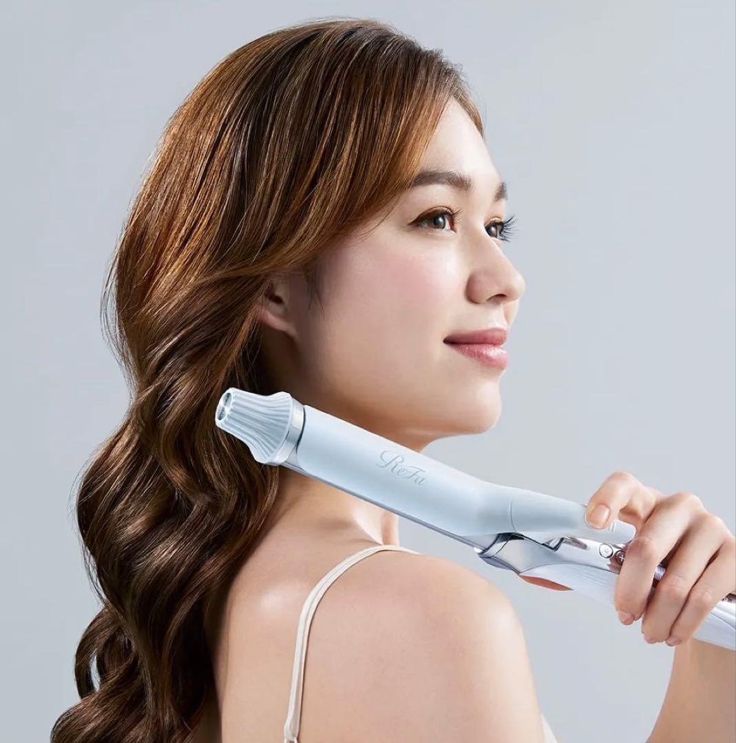 《未使用に近い》ReFa リファカールアイロンプロ　 38ミリ　ホワイト