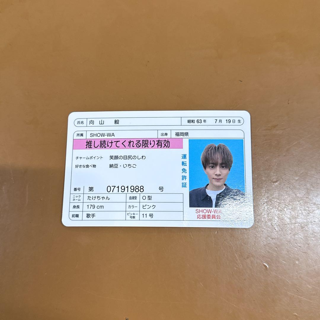 SHOW-WA 向山毅 SJMC 免許証 東京ジャンクション - メルカリ