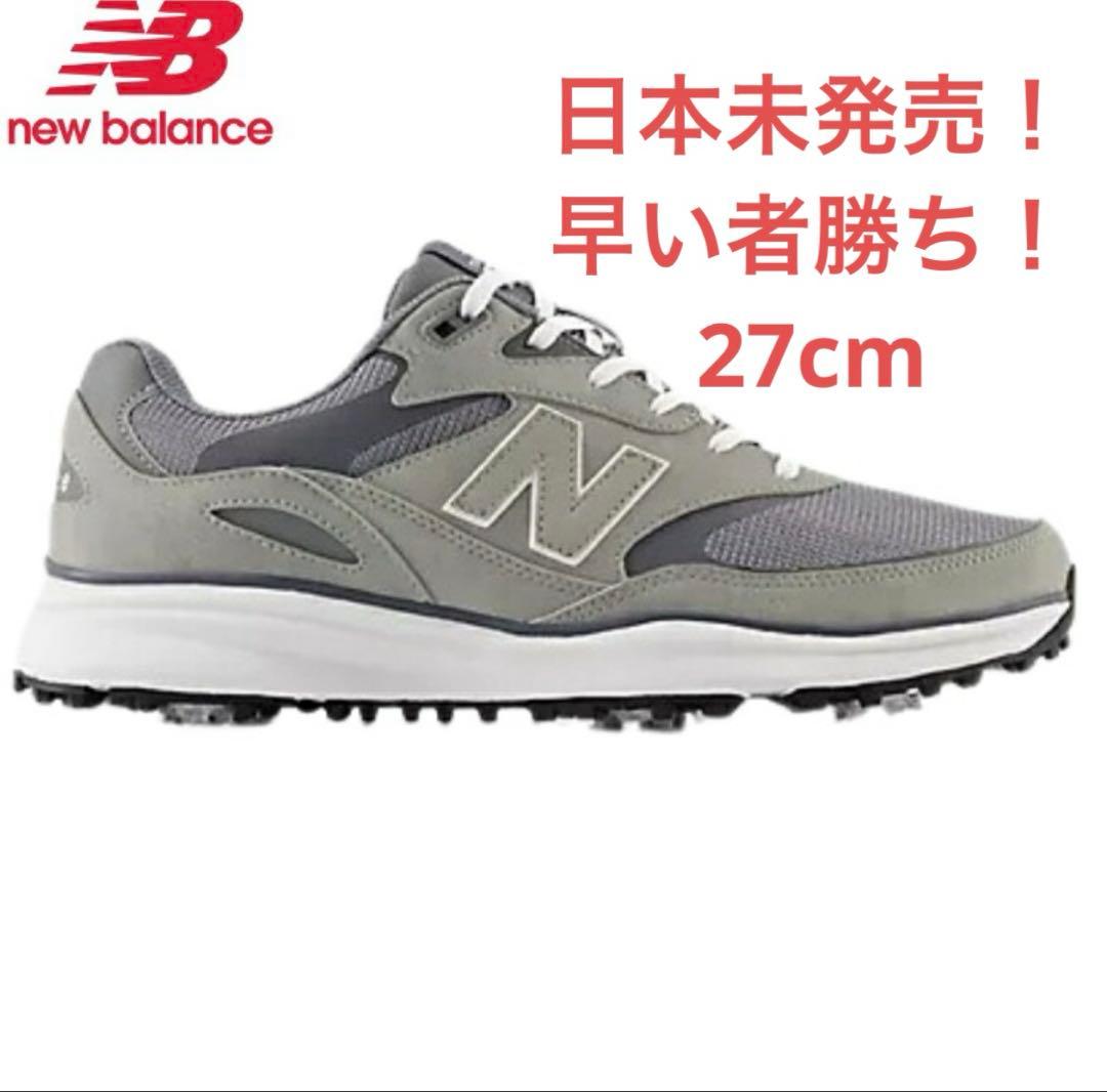 日本未発売！早い者勝ち！ニューバランス Heritage MG100GR クラシックとパフォーマンスの融合 ニューバランス ゴルフシューズ