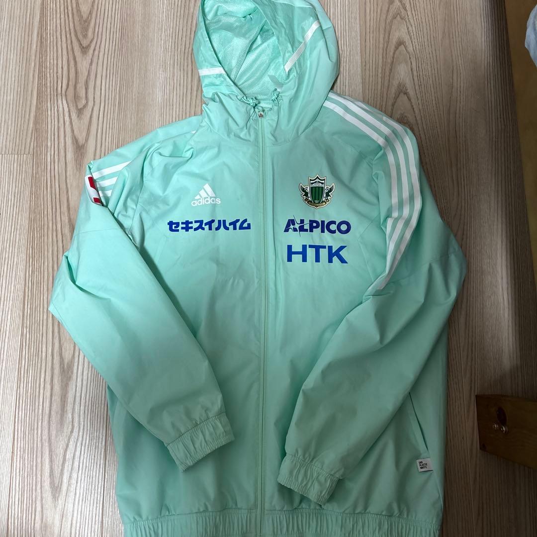 adidas 2022松本山雅FC オールウェザージャケット フルスポンサー