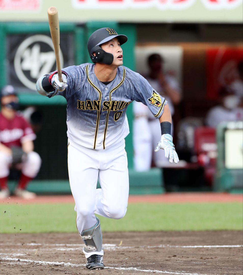 レア】阪神 タイガース 木浪 ビジター ユニフォーム ミズノ O - メルカリ