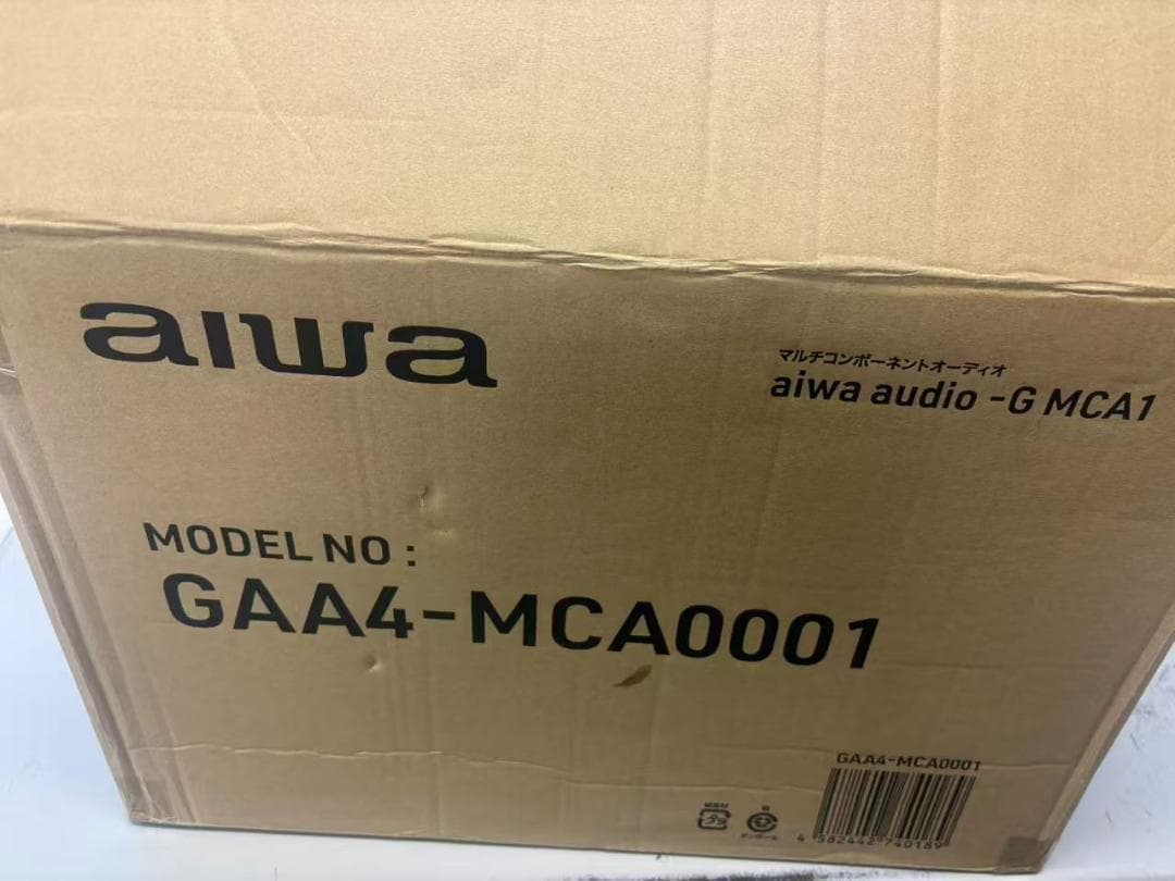 ダブルカセットワイヤレスシステムコンポaiwa audio -G MCA1