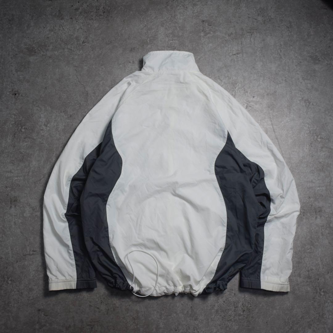 00s y2k NIKE ナイロンジャケット ドローコード ホワイト 短丈 - メルカリ