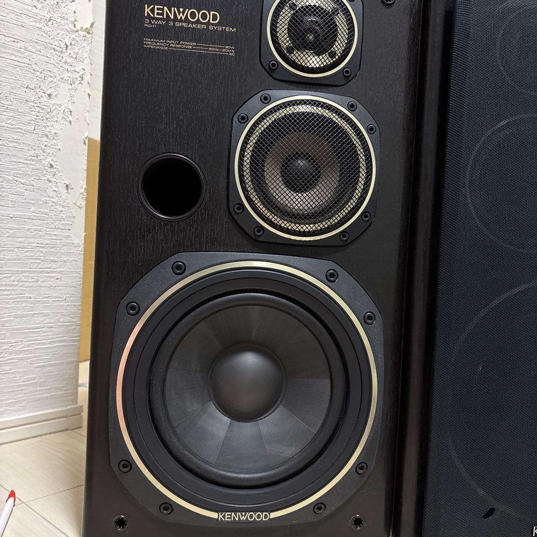 KENWOOD 3WAYスピーカーシステム 大型ウーファー付き S-V55E - メルカリ
