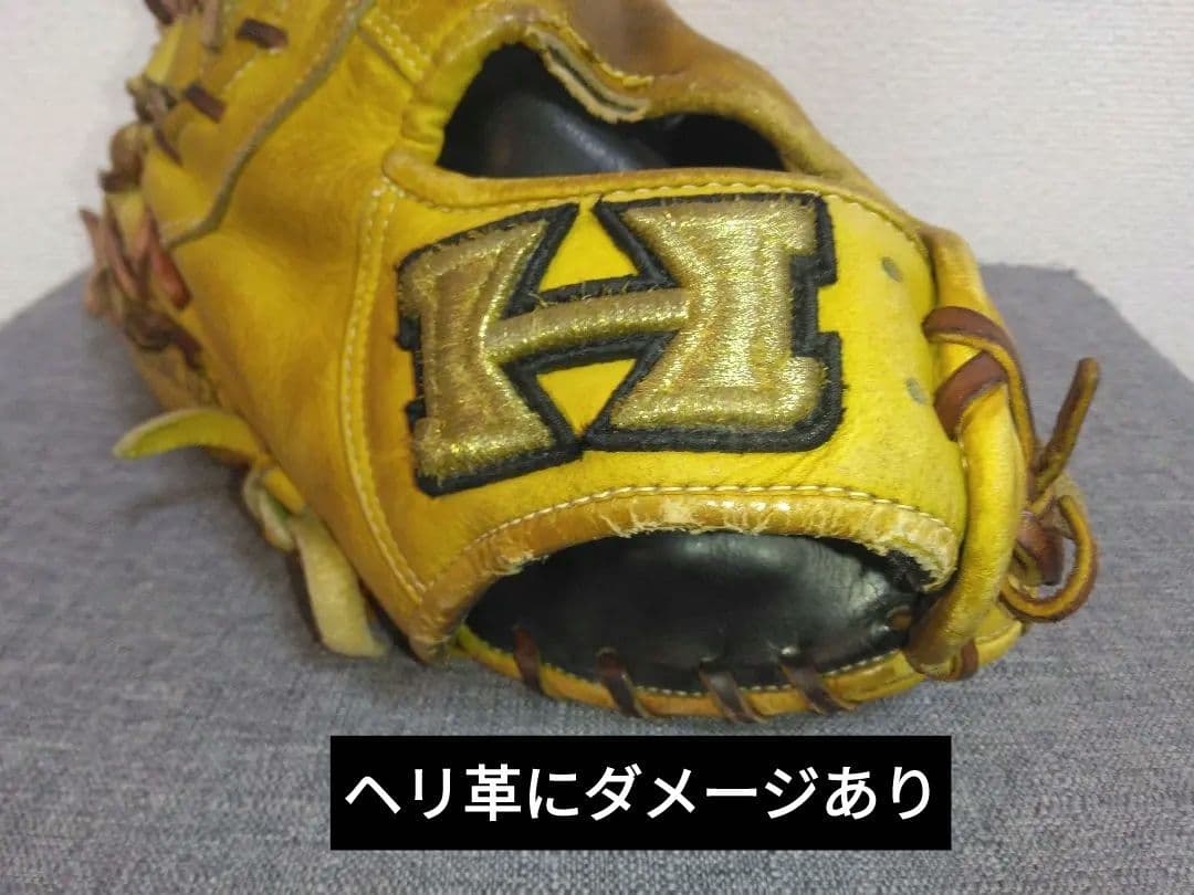 ハイゴールド軟式大人用 心極 左投げ ファーストミット - メルカリ