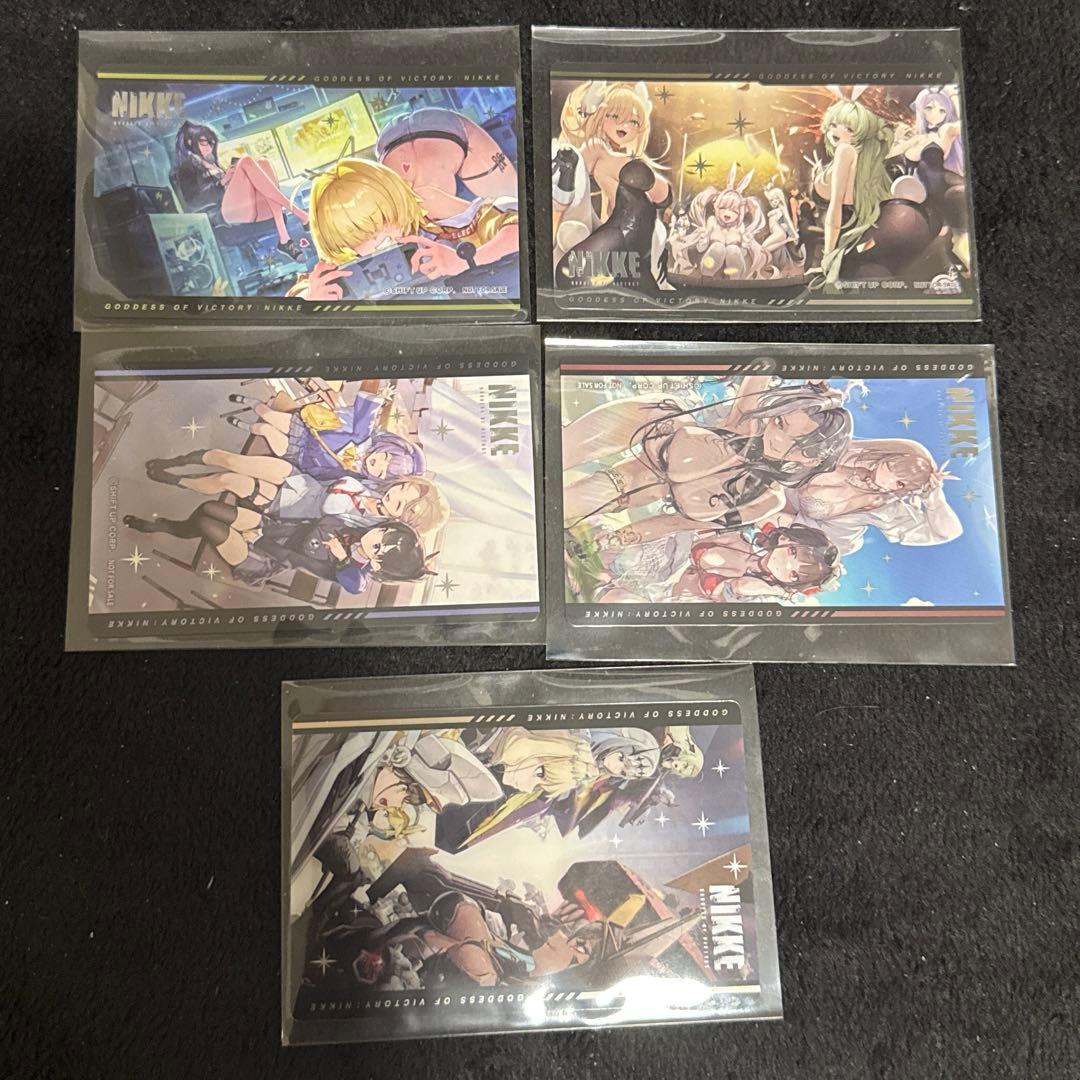勝利の女神ニケ nikke エリア防衛戦3rd 特典 メタルカード 全5種