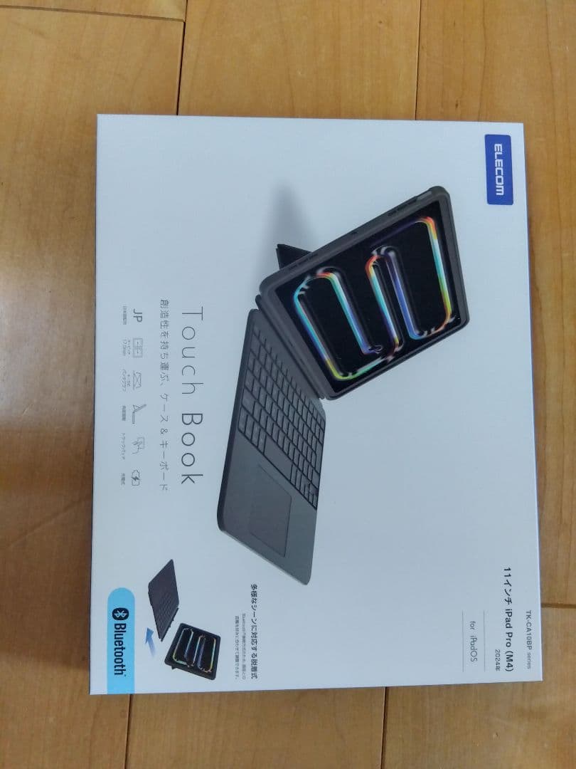 11インチiPadProケース＆キーボード ELECOM　tk-ca10bpbk iPad専用ケース付き キーボード 11インチ iPad Pro (M4)用 着脱可能 黒