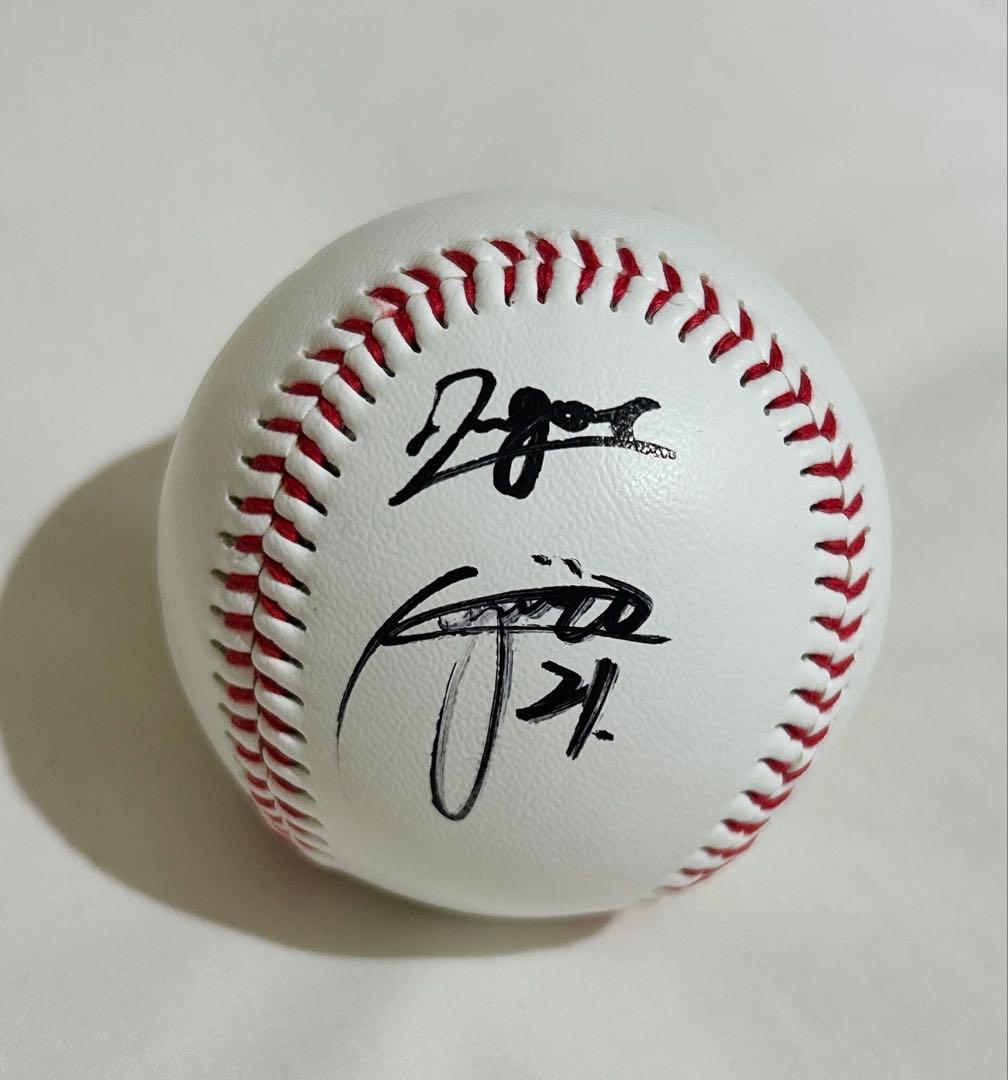 金丸夢斗 中日ドラゴンズ 直筆サインボール 春季キャンプ 沖縄キャンプ