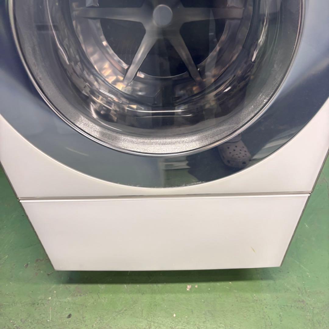 589 キューブル 超大人気 ドラム式洗濯機 右開き ヒーター乾燥 洗剤