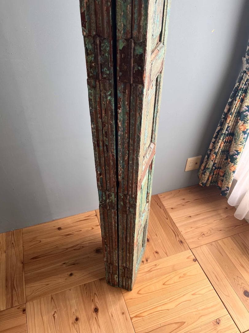 フランスアンティーク 木製 ヴォレー パーテーション 間仕切り 特大