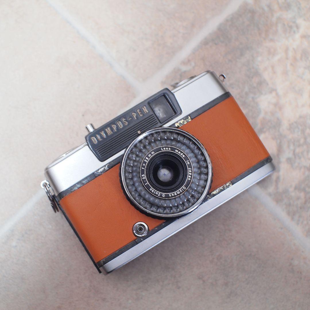 赤ベロ出ます)OLYMPUS PEN EE-2 マニュアル撮影機(キャメル色) - メルカリ