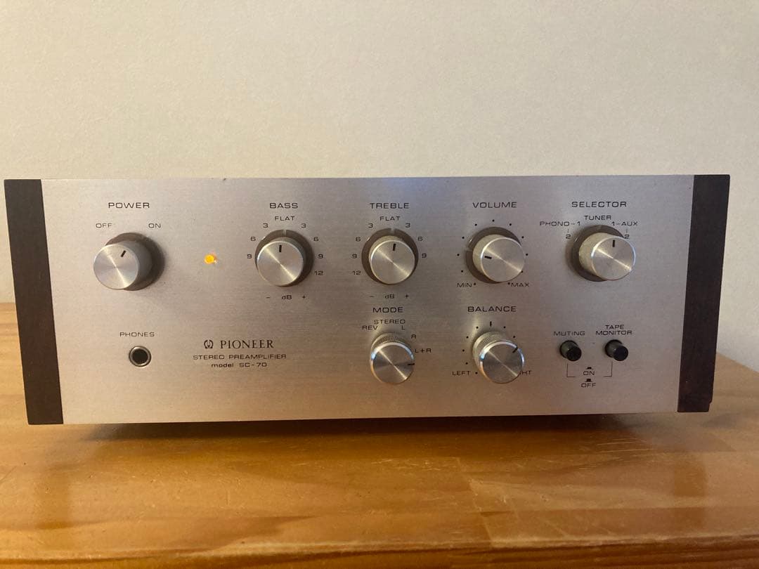 Pioneer SC-70 + TRIO M-6000 アンプ セット - メルカリ