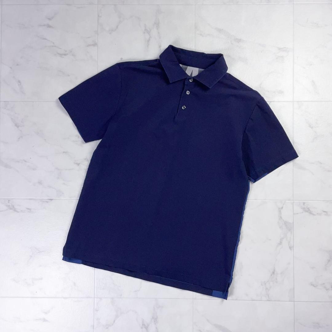 tfw49 半袖ポロシャツ ゴルフウェア ネイビー 襟迷彩 メンズ*MD1406 K9TWWyAHzbVG.jpg?width=768