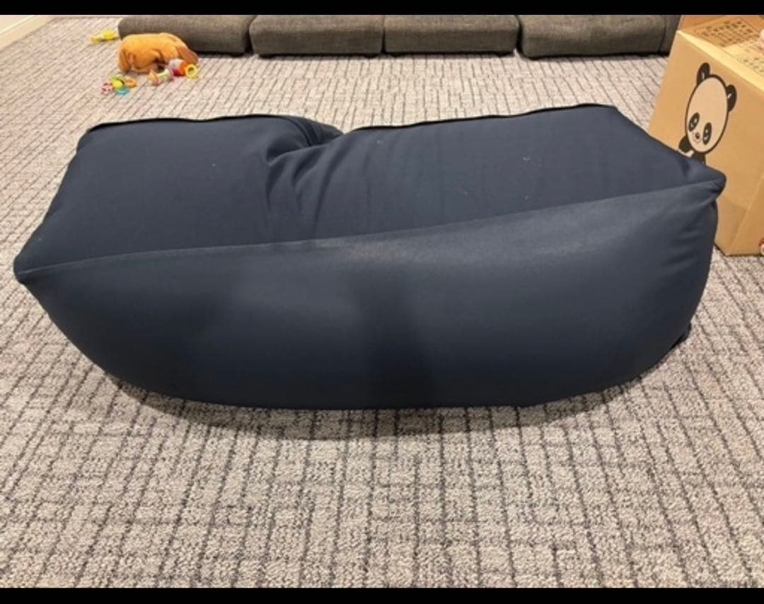 無印　2人掛けクッション アル・プラザ敦賀】空気でできたソファ｜ 無印良品