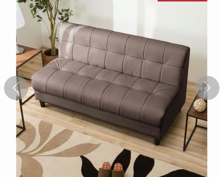 ニトリ　ソファ NSクリーンボックス モカ　幅144cm 幅144cm] リビングダイニングソファ (2PソファNSクリーンボックス MO