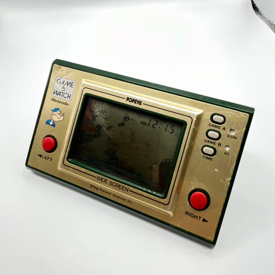 ヴィンテージ Nintendo 任天堂 ゲームウォッチ POPEYE ポパイ - メルカリ