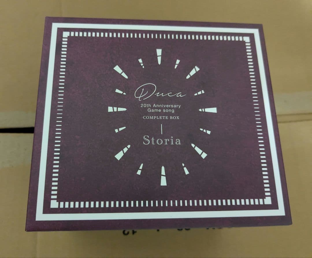 Duca 20th アニバーサリーゲームソングコンプリートボックス Storia