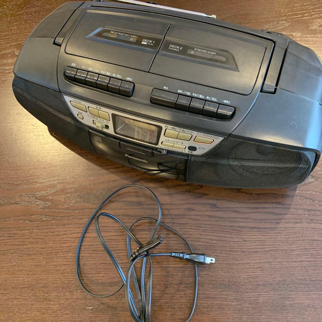ジャンク品 パナソニック CDラジカセ RX-DT37 - メルカリ