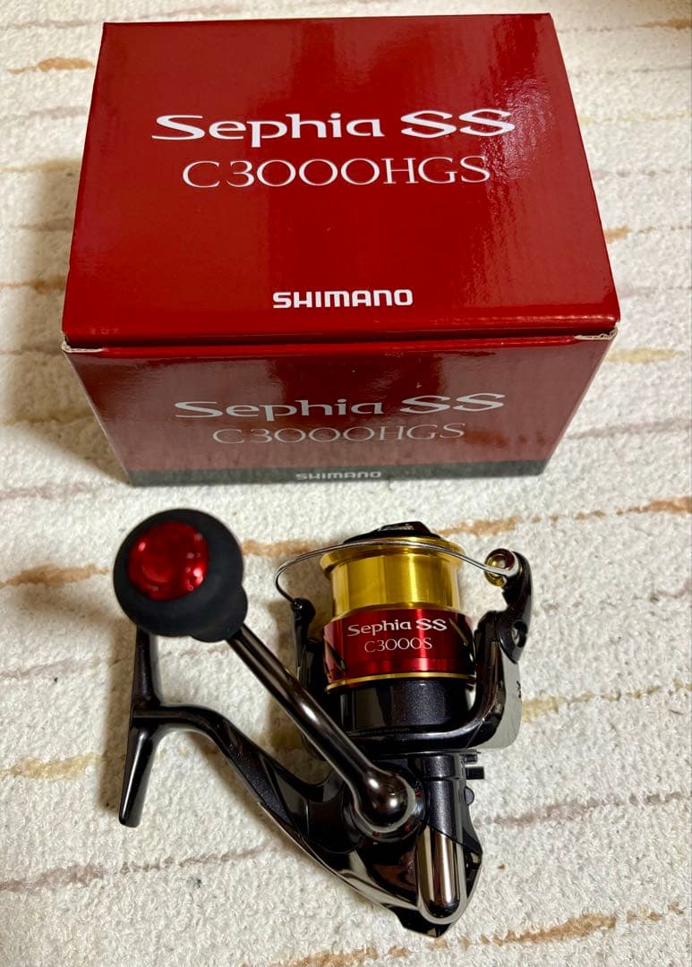 シマノ 15セフィアSS C3000S 美品！BB追加 シマノ 15セフィアSS C3000S,C3000HGS,C3000SDH,C3000HGSDH用 ライン
