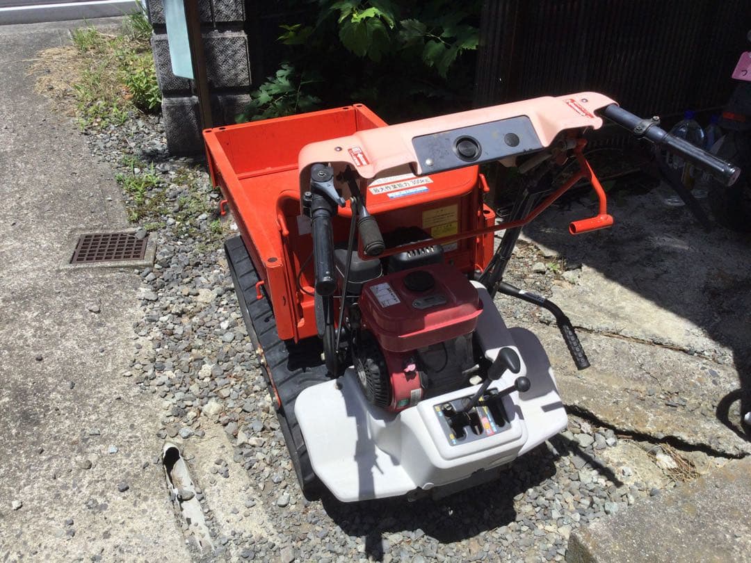 CANYCOM 筑水キャニコム クローラー運搬車 BP311 手動ダンプ 筑水キャニコム手動ダンプ付クローラー運搬車 – 農キング
