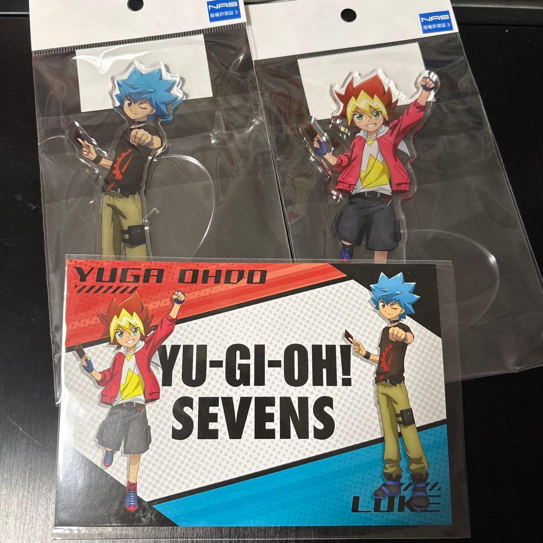 遊戯王 セブンス SEVENS アクリルスタンド 上城龍久 ルーク 王道遊我