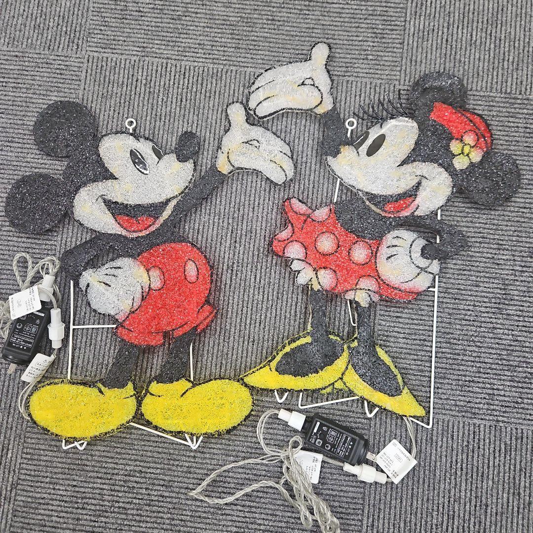 2D スタンドソフトモチーフライト ミッキーマウス ミニーマウス 廃盤 ミニーマウス☆2Dスタンドソフトモチーフライト LED イルミネーション