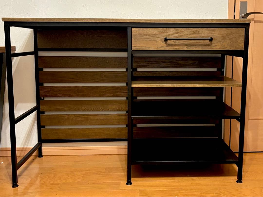 LOWYA キッチンカウンター 幅120 LOWYA（ロウヤ） キッチンカウンター キッチンラック 食器棚 キッチン