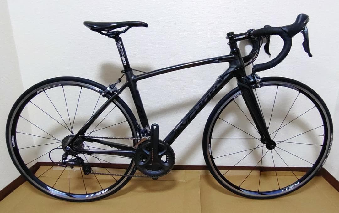 ブリヂストン アンカー RL8 カーボンロード リムブレーキ サイズ450 黒 ブリヂストン アンカー BRIDGESTONE ANCHOR RL8D 2022 480サイズ