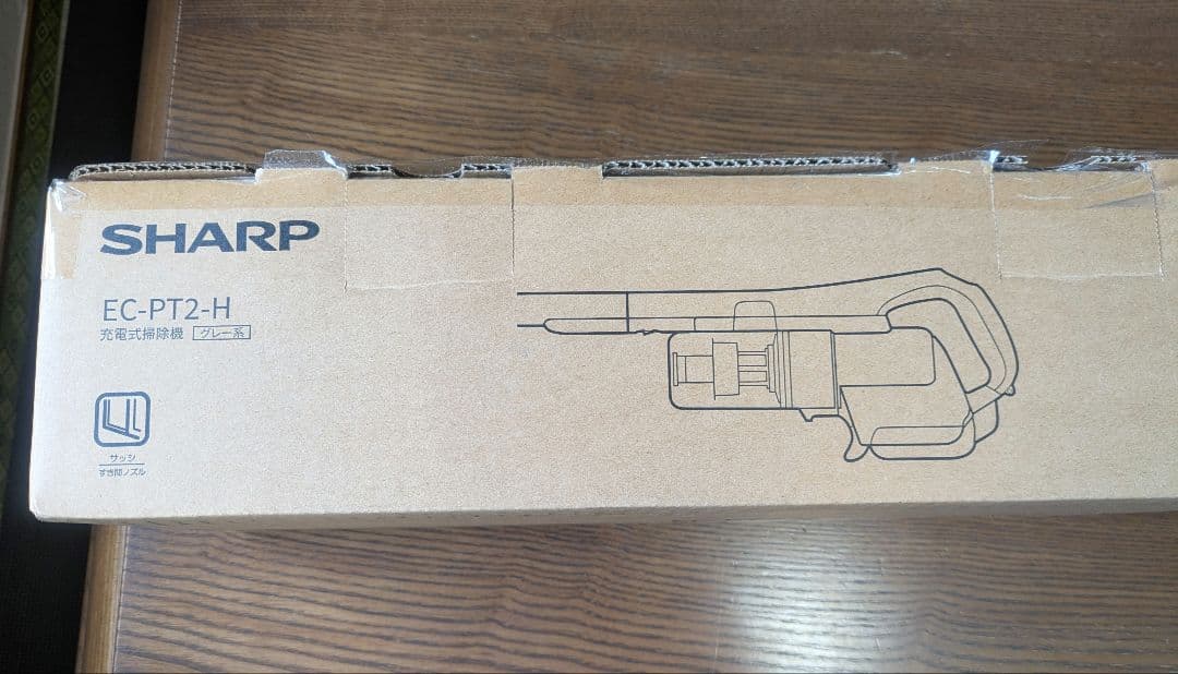 SHARP EC-PT2-H スティッククリーナー本体 SHARP（シャープ） コードレススティッククリーナー 掃除機 1.2kg