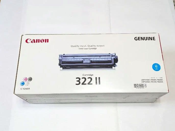 Canon 322 II レーザーカートリッジ シアン - メルカリ