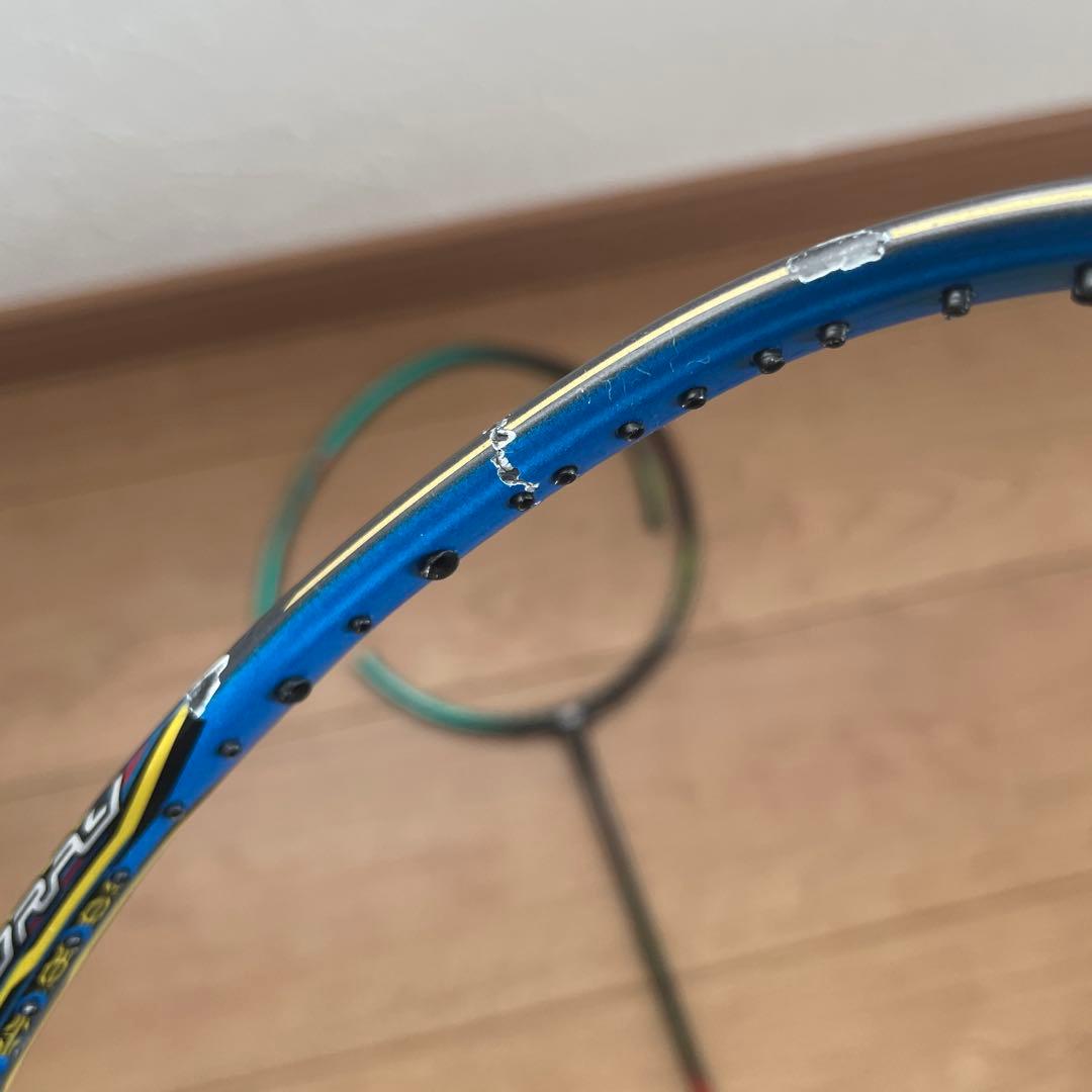 バドミントンラケット6本 ※ジャンク品 - メルカリ