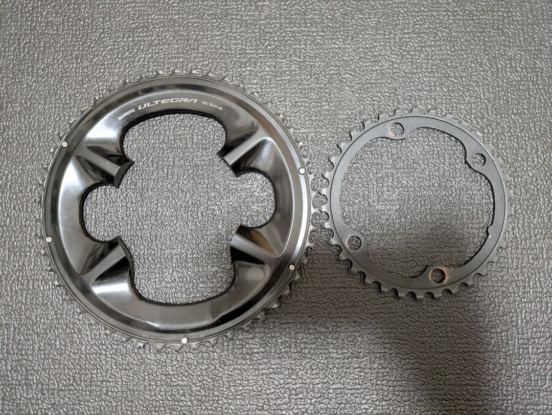 Shimano ULTEGRA 12S チェーンリング 50-34T Amazon | シマノ(SHIMANO) チェーンリング 34T(ブラック)-MS (50X34T