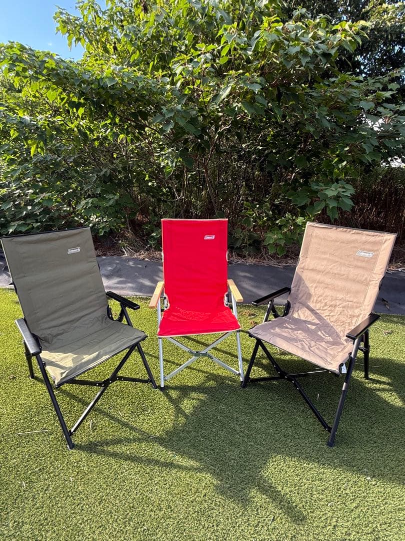 Coleman リクライニングアウトドアチェア 3脚セット Coleman（コールマン） アウトドアチェア リクライニングチェア