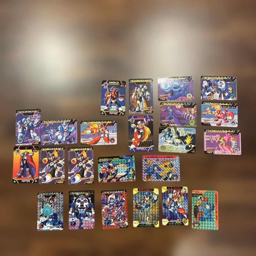 当時物》ロックマン トレーディングカード 23枚セット - メルカリ