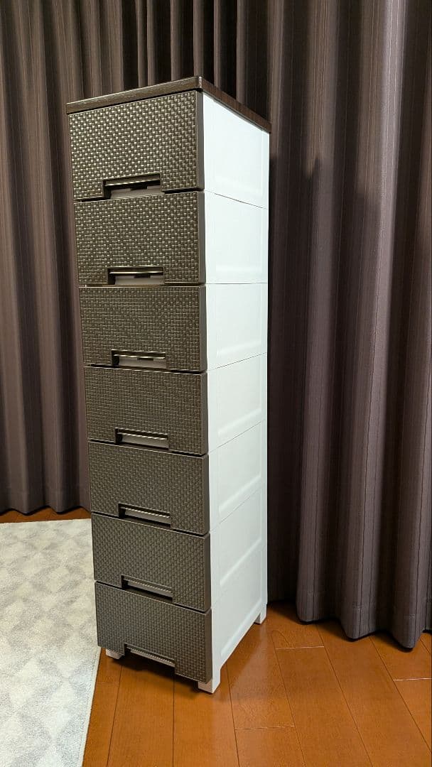 フィッツプラスNTメッシュ　幅35　7段　チェスト フィッツプラスNTメッシュ2 幅35cm 7段 白石目(FM3507) | ニトリネット